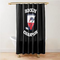Art Columbus Blue Jackets Shower Curtain