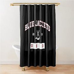 Art Columbus Blue Jackets Shower Curtain