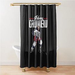 Johnny Gaudreau Columbus Shower Curtain