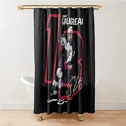 Johnny Gaudreau Columbus Hockey Shower Curtain
