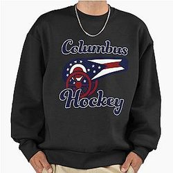 Art Columbus Blue Jackets Oversized Sweatshirt