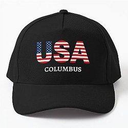 Columbus USA Baseball Cap