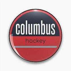 Art of Columbus Blue Jackets Pin