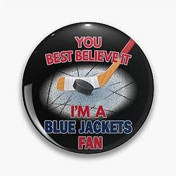 Columbus Blue Jackets Hockey Pin