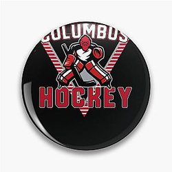 Art on Columbus Blue Jackets Pin