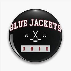 Art Columbus Blue Jackets Pin