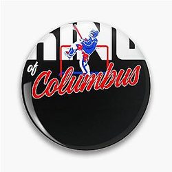 THE KING OF COLUMBUS PIN