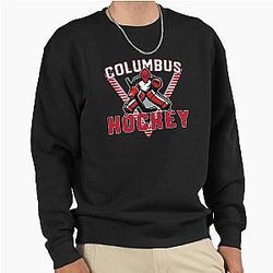 Art  Columbus Blue Jackets Pullover Sweatshirt