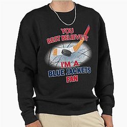 Columbus Blue Jackets Hockey Pullover Sweatshirt