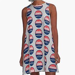 Columbus A-Line Hockey Dress
