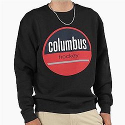Art Columbus Blue Jackets Pullover Sweater