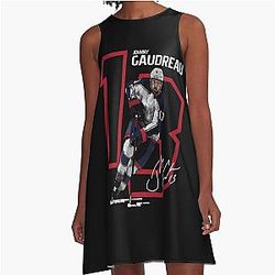 Johnny Gaudreau Columbus A-Line Dress