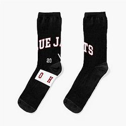 Art for Columbus Blue Jackets Socks
