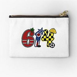 614 Columbus City zipper pouch