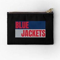 Art by Columbus Blue Jackets Zipper Pouch