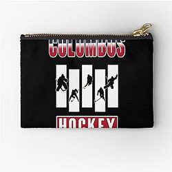 Art Columbus Blue Jackets Zipper Pouch