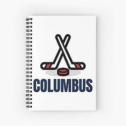 Columbus Blue Jackets Spiral Notebook