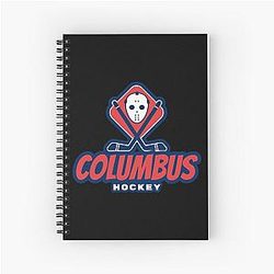 Art Columbus Blue Jackets Notebook