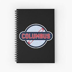 Columbus Blue Jackets Spiral Notebook