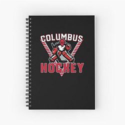 Art Columbus Blue Jackets Notebook