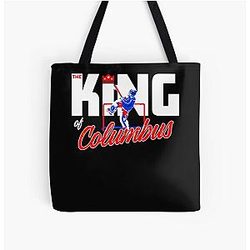 The King of Columbus Tote Bag