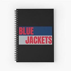Art Columbus Blue Jackets Notebook