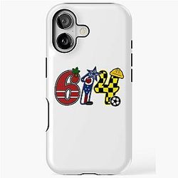 614 Columbus City iPhone Tough Case