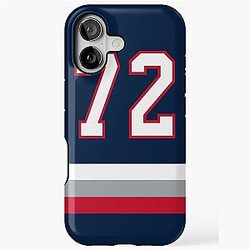 Columbus Hockey Home Number 72 iPhone Tough Case