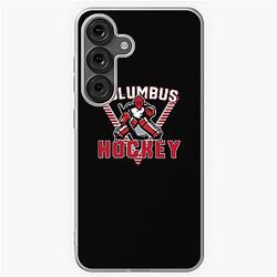 Art - Columbus Blue Jackets Soft Case for Samsung Galaxy