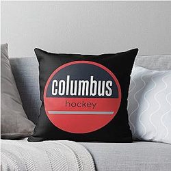 Art - Columbus Blue Jackets Throw Pillow