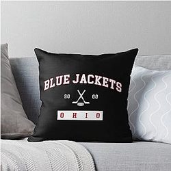 Art - Columbus Blue Jackets Throw Pillow