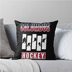 Art - Columbus Blue Jackets Throw Pillow
