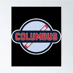 Columbus Blue Jackets Art Poster