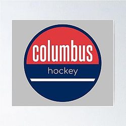 Columbus NHL Poster