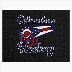 Art Columbus Blue Jackets Jigsaw Puzzle