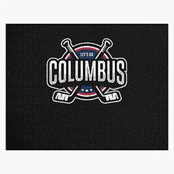 Art Columbus Blue Jackets Jigsaw Puzzle