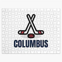 Art Columbus Blue Jackets Jigsaw Puzzle