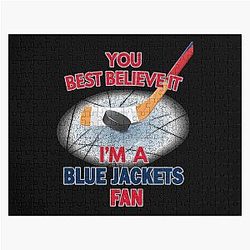 Art Columbus Blue Jackets Jigsaw Puzzle