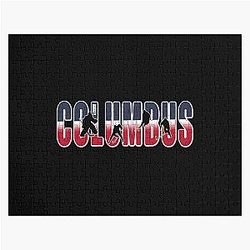 Art: Columbus Blue Jackets Jigsaw Puzzle