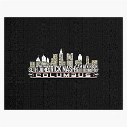 Art Columbus Blue Jackets Jigsaw Puzzle