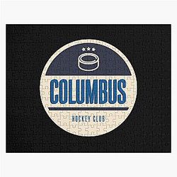 Art Columbus Blue Jackets Jigsaw Puzzle