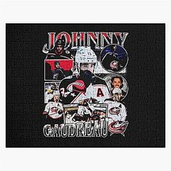 Art - Columbus Blue Jackets Jigsaw Puzzle keeps the [words'original order.