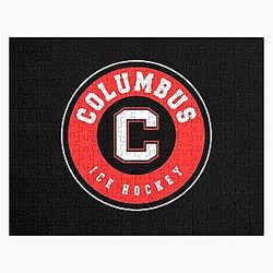 Art and Columbus Blue Jackets Jigsaw Puzzle