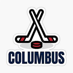 Art Columbus Blue Jackets Sticker