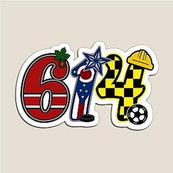 614 Columbus Magnet