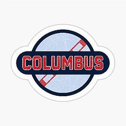 Art- Columbus Blue Jackets Sticker