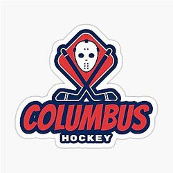 Art Columbus Blue Jackets Sticker