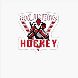Art Columbus Blue Jackets Sticker
