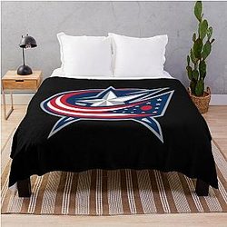 Logo Columbus Throw Blanket