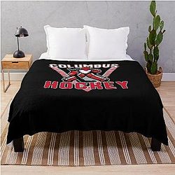 Art - Columbus Blue Jackets Throw Blanket